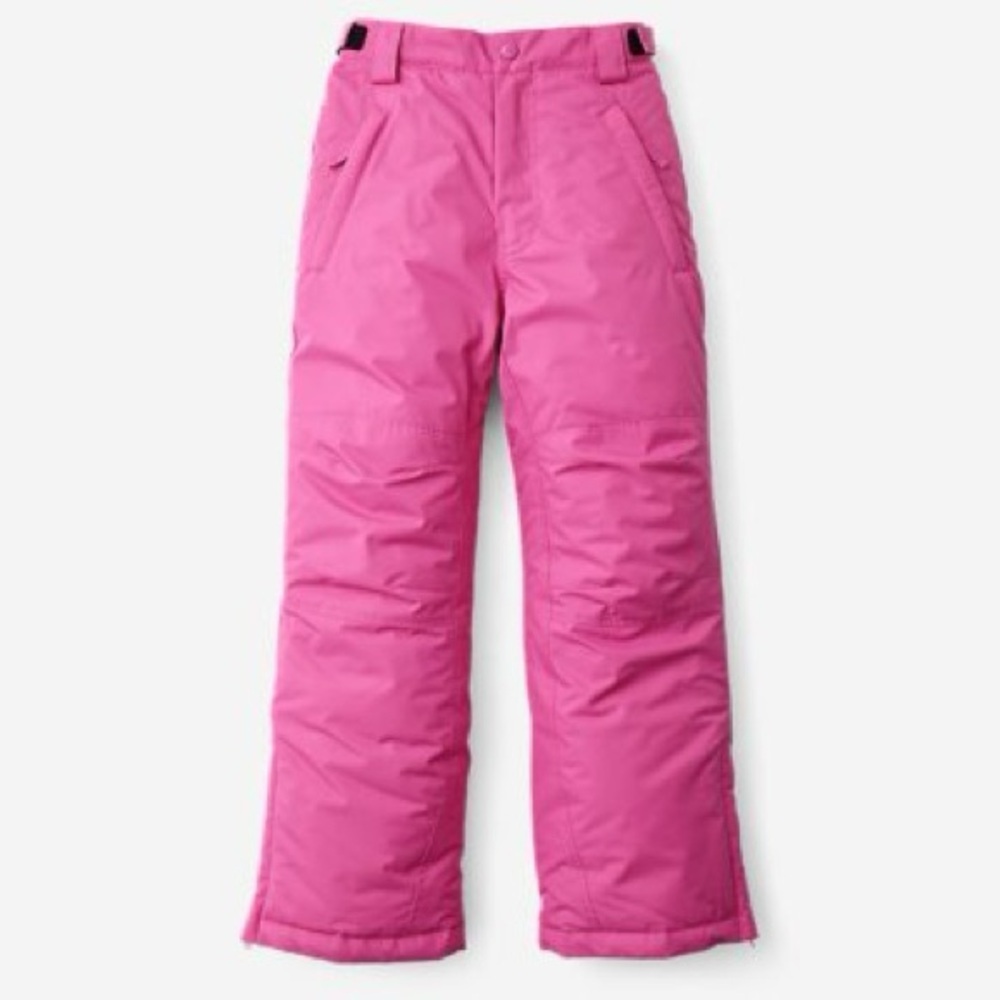 Eddie Bauer - Girls' Snow Pants - Pink Size L (14) - Picture 2 of 4